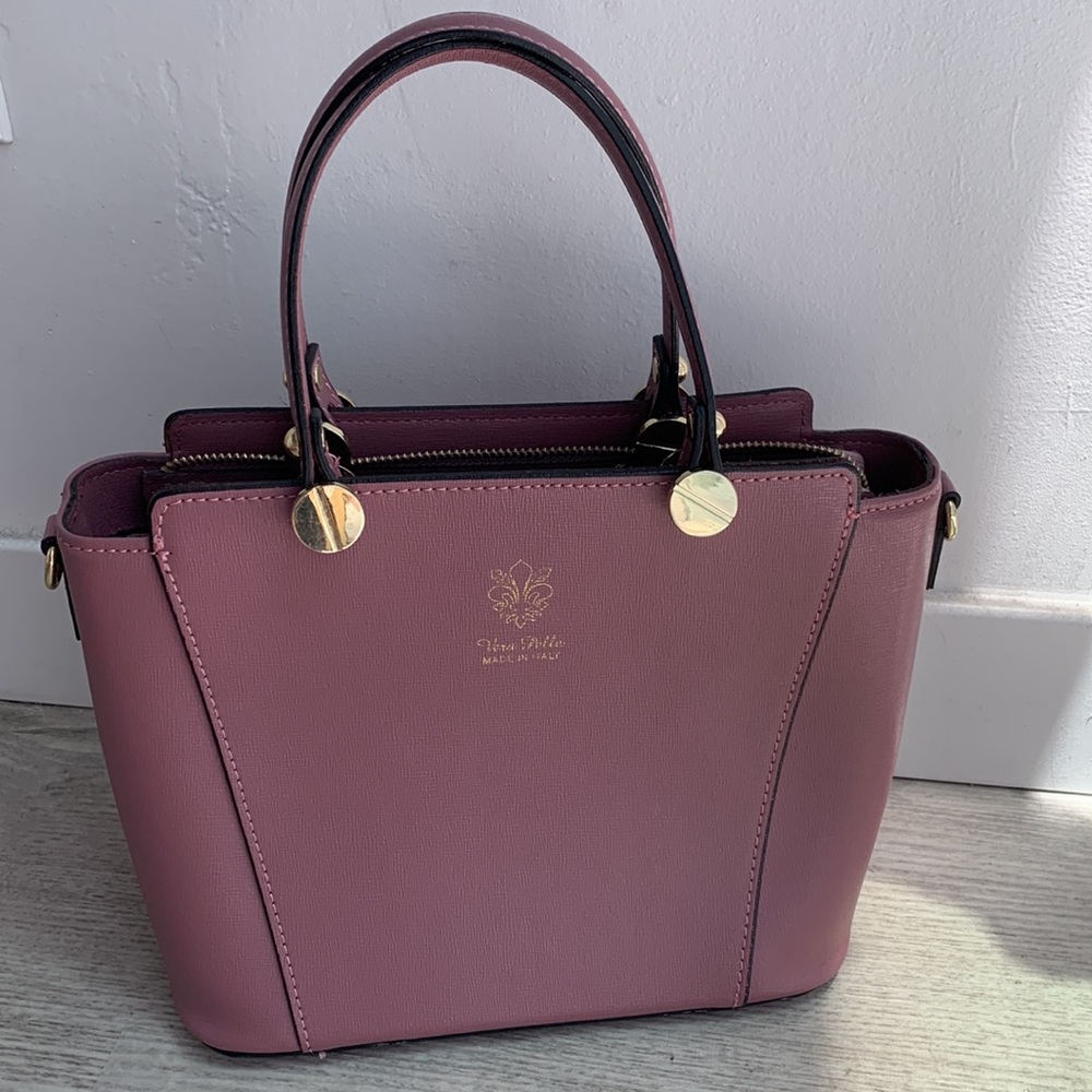 Genuine Italian Leather Purse - Vera Pelle